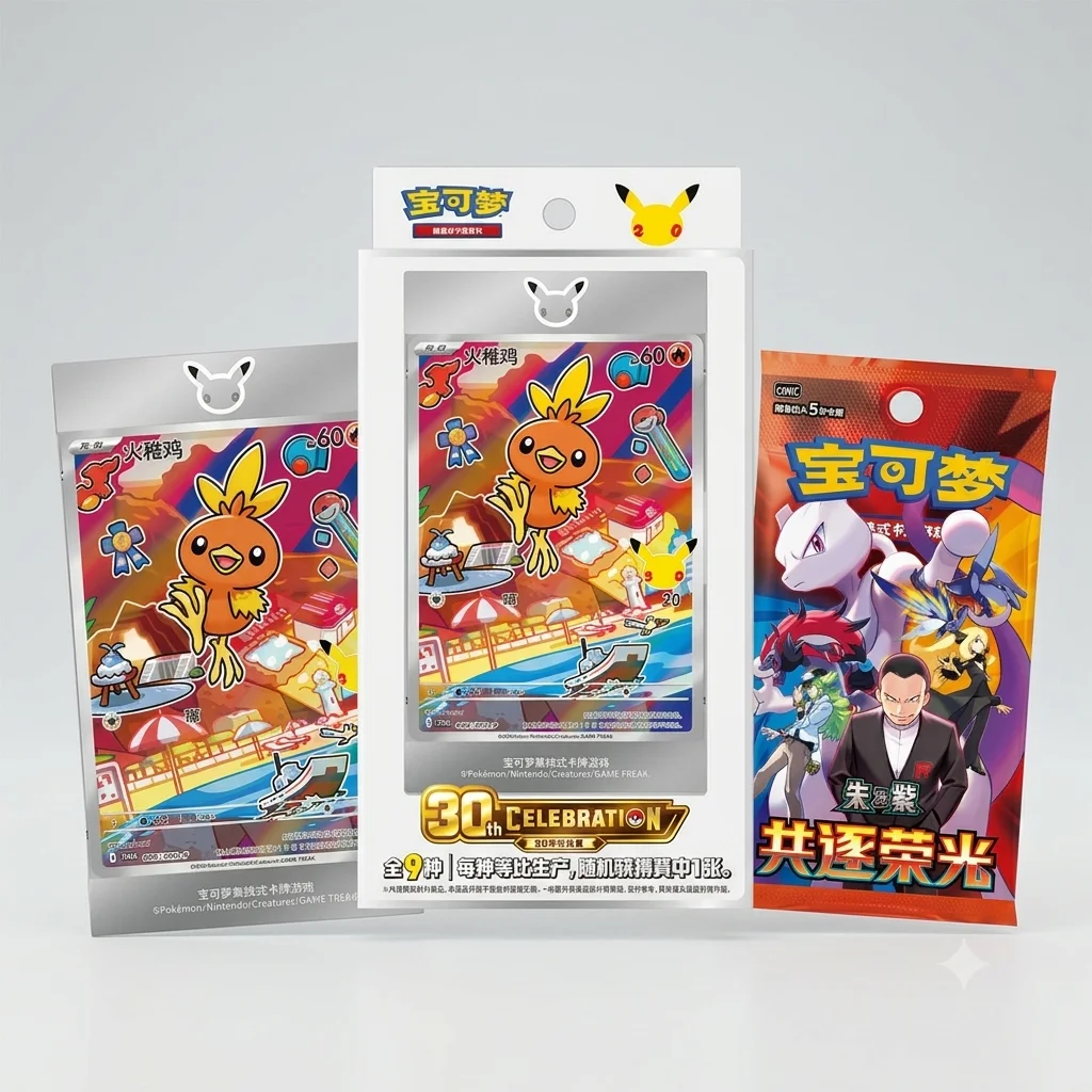 Pokémon First Partner Illustration Collection 30th Anniversary – Serie 3 (Kinesisk)